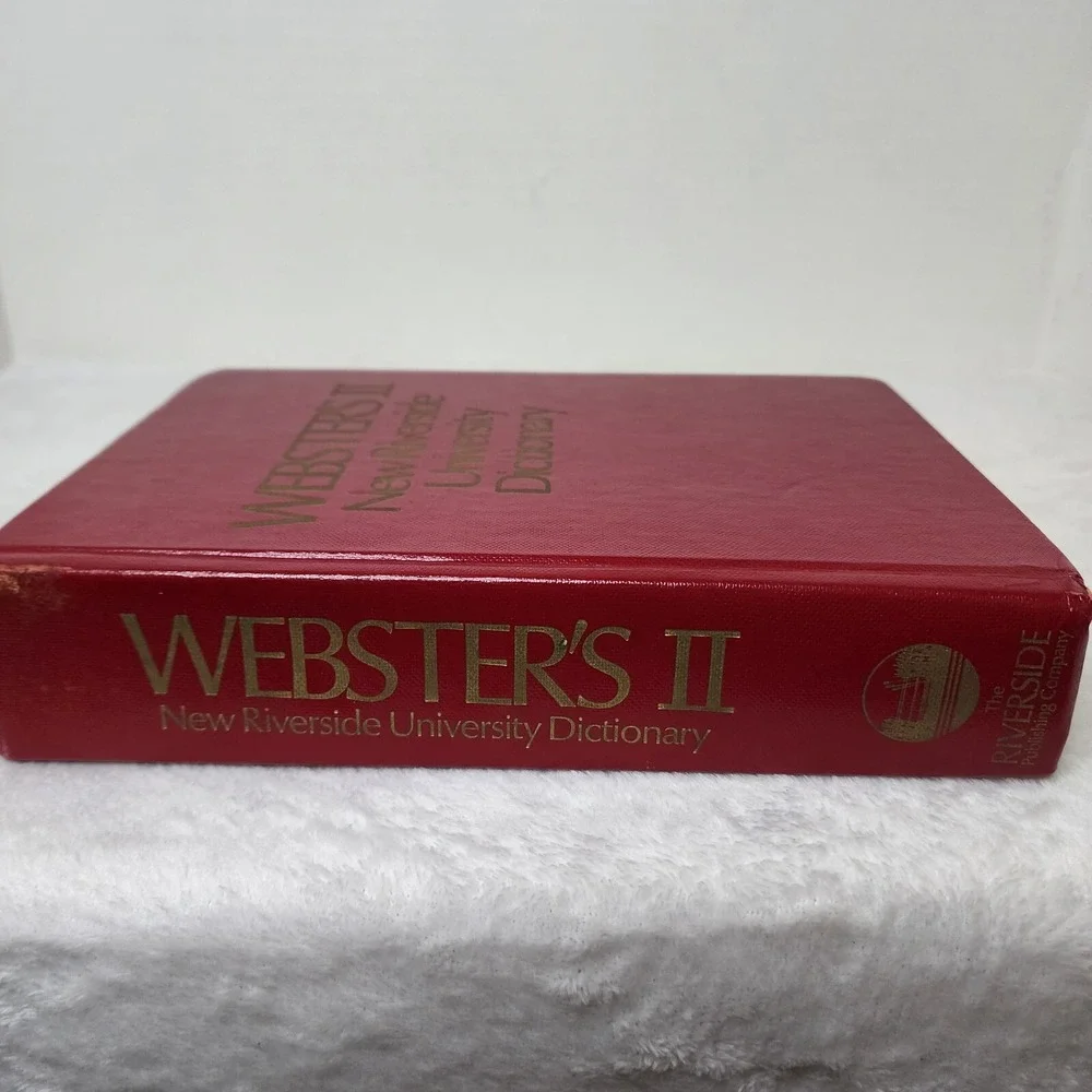 Webster's New Riverside University Dictionary  Noah Webster 1984 SEE DESCRIPTION